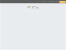 Tablet Screenshot of corpacsteel.com